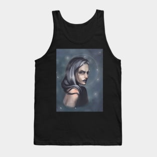 Grey Portrait Tank Top